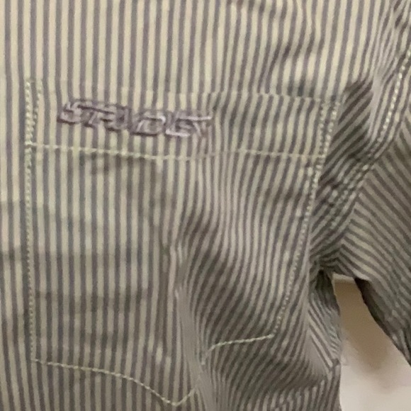 Spyder Stripe shirt MECHANIC - Brown/Khaki - Picture 2 of 13